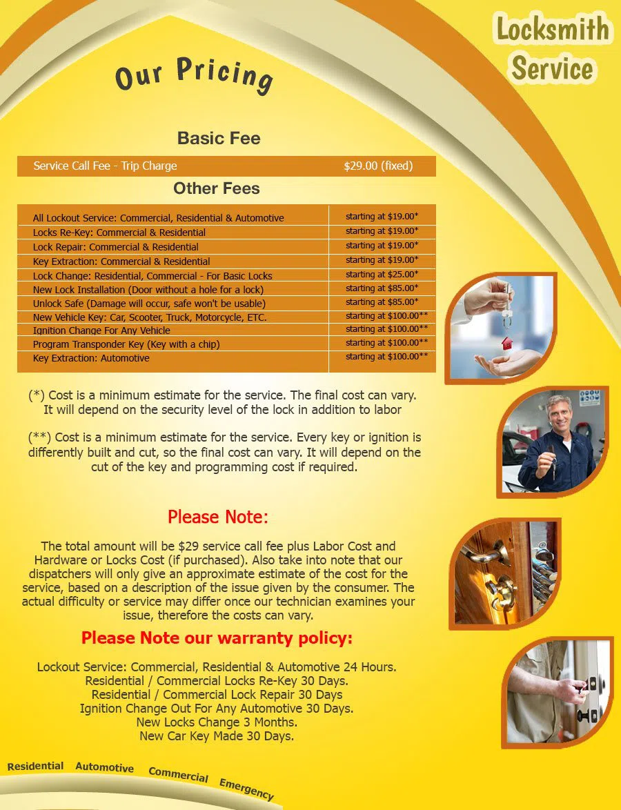 Village Locksmith Store Pequannock, NJ 973-435-0249